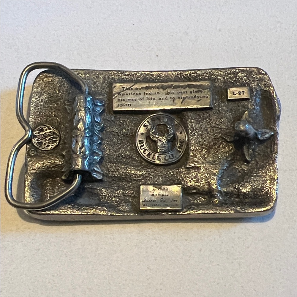 Siskiyou Silver Scenic Western Belt Buckle - Picture 2 of 8
